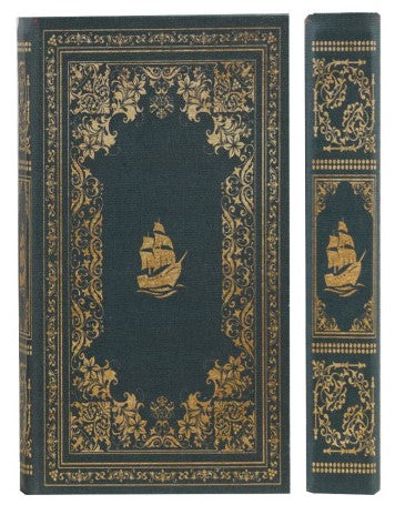 Paper Notebook with Book Design & 176 Ruled Pages, 6 Styles