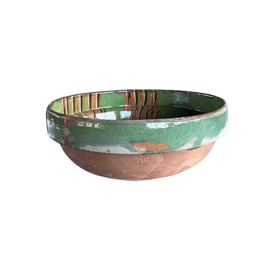 Cottage Crafted Bowl, Green