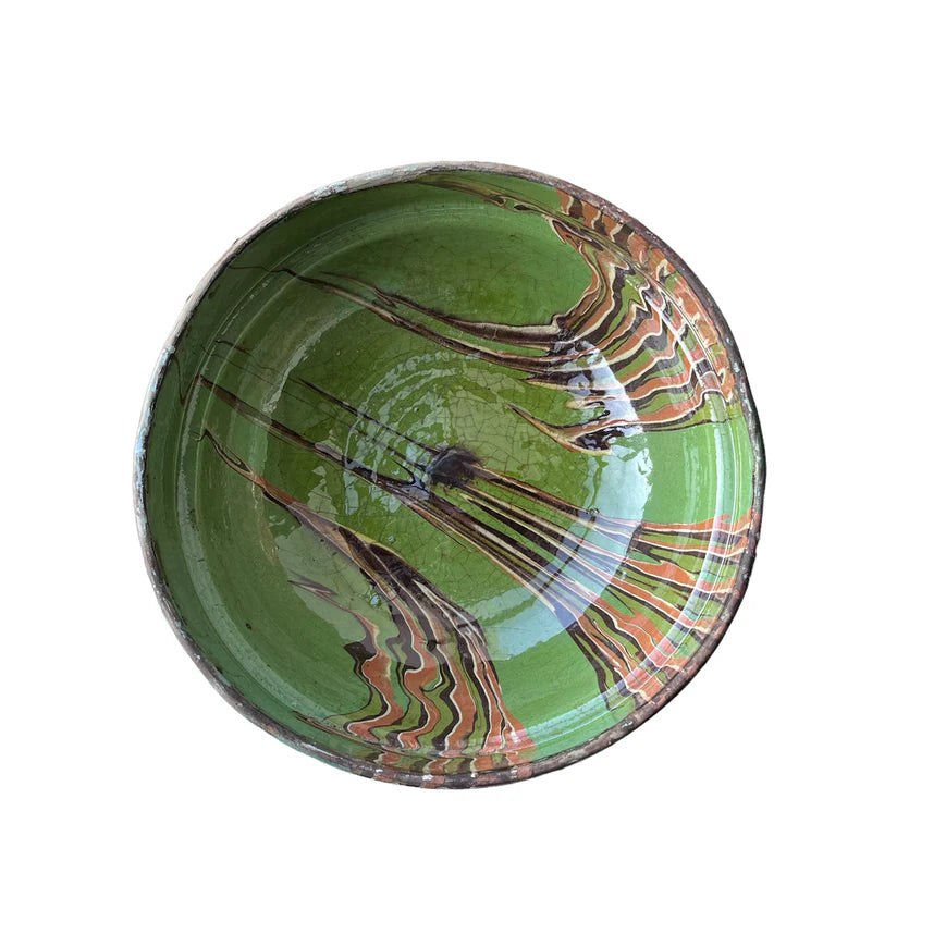 Cottage Crafted Bowl, Green