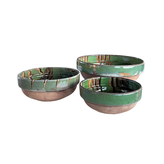 Cottage Crafted Bowl, Green