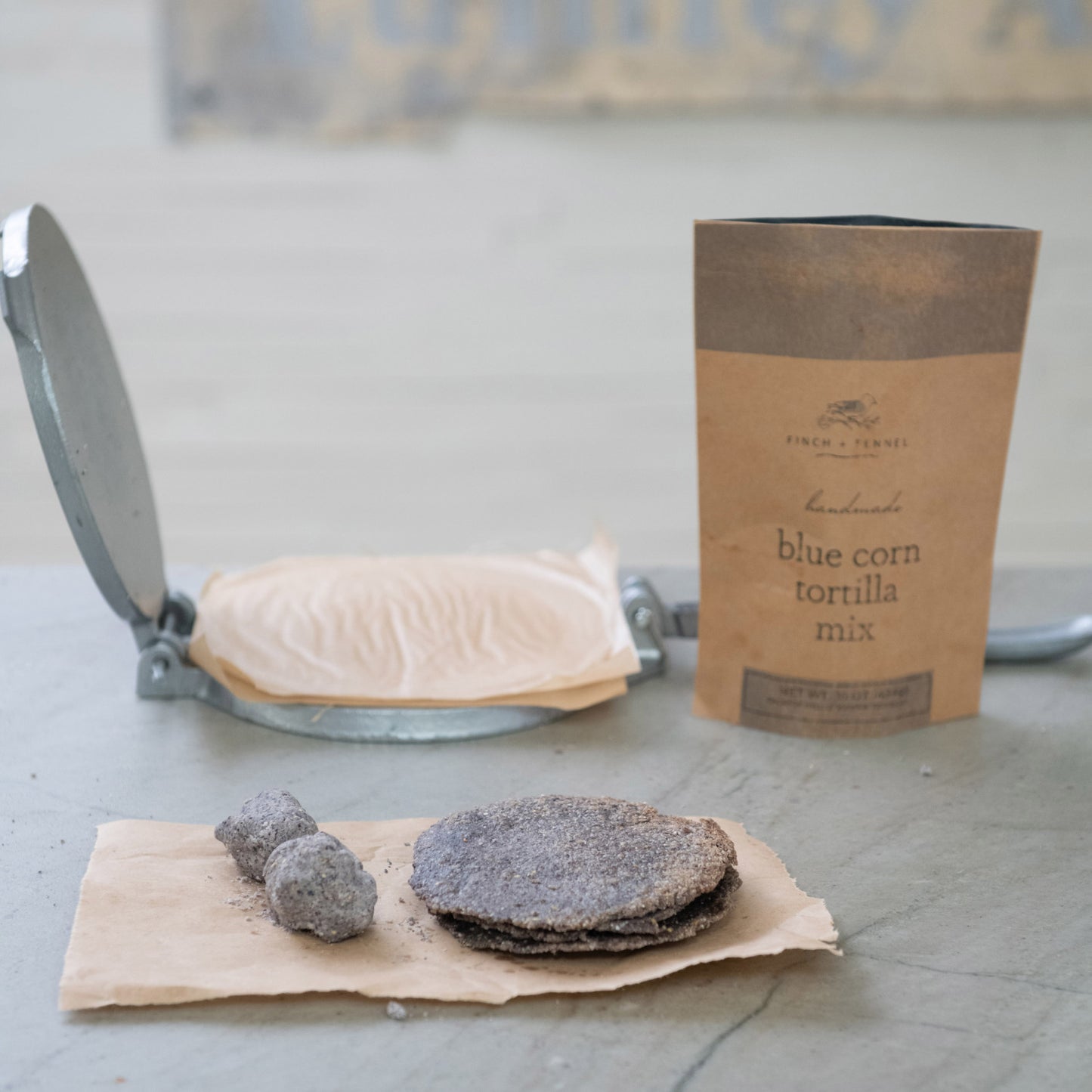 Handmade Blue Corn Tortilla Mix