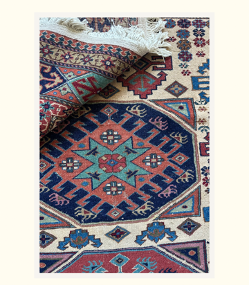 Vintage Rug (colorful) - Heriz
