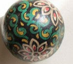 Hand Painted Wooden Spheres