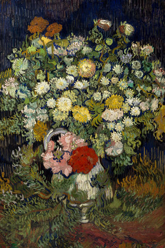 Flower Arrangement Oil Painting Print