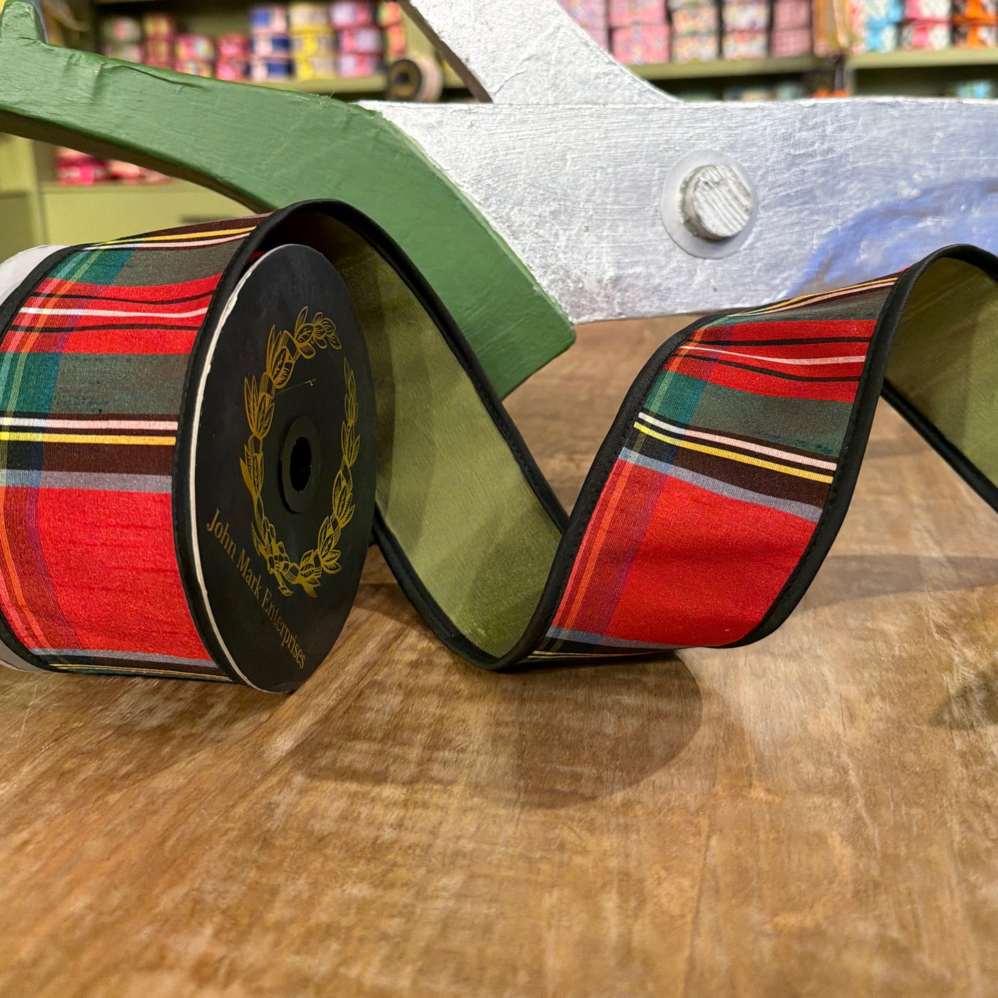 Royal Stewart-Olive Plaid