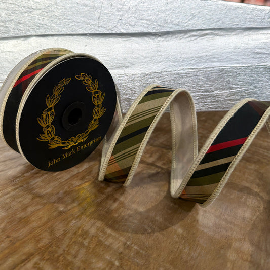 Huntington Plaid Tafetta Ribbon