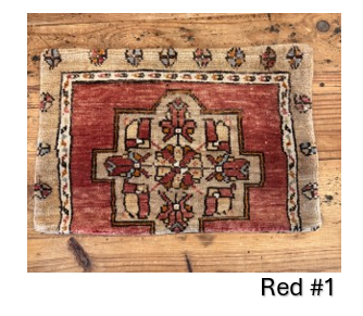 Vintage Turkish Pillow Covers-16 x 24-Reds