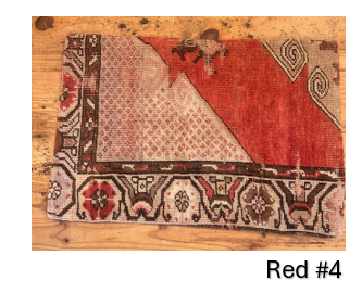 Vintage Turkish Pillow Covers-16 x 24-Reds