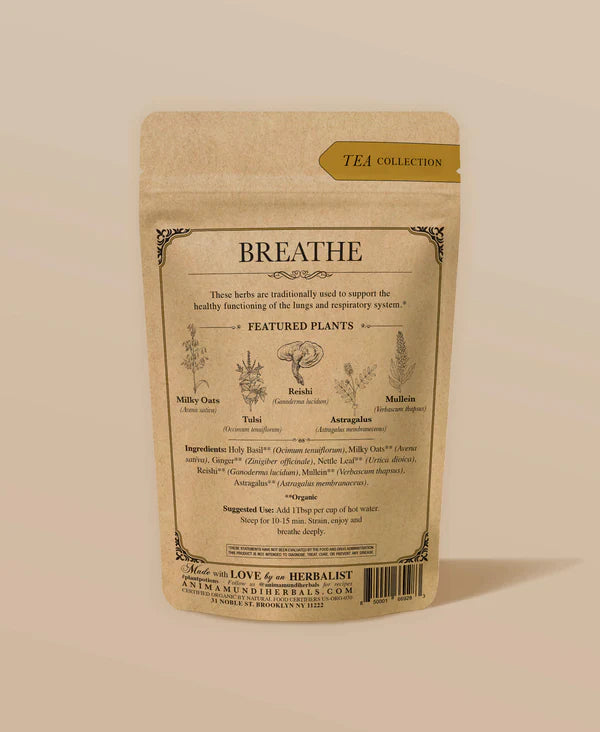 Breathe Tea  I  Organic Lung Tonic
