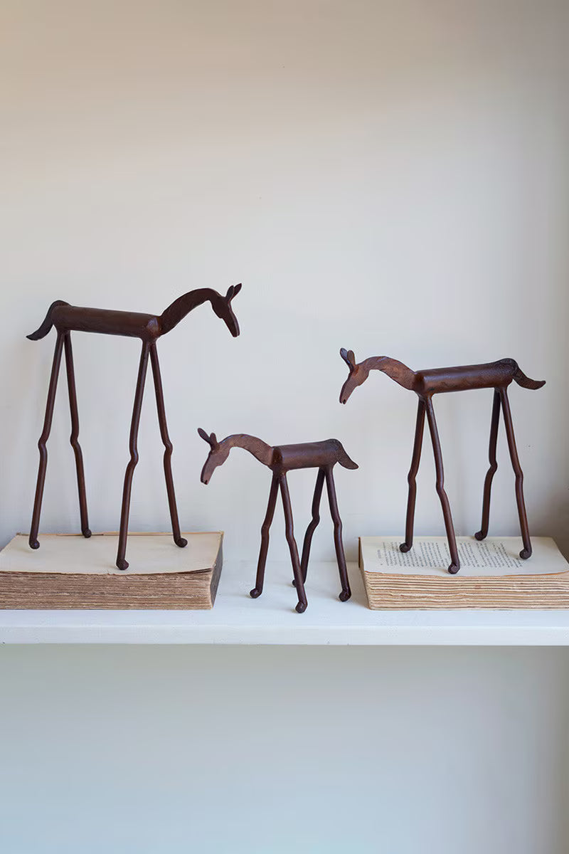 Hand-Forged Iron Horses