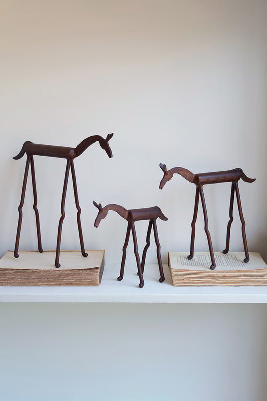 Hand-Forged Iron Horses