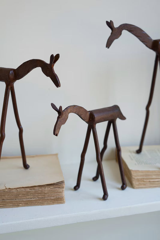 Hand-Forged Iron Horses