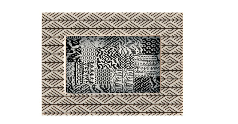 Patterned Photo Frame