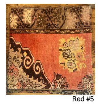 Vintage Turkish Pillow Covers-20x20-Reds