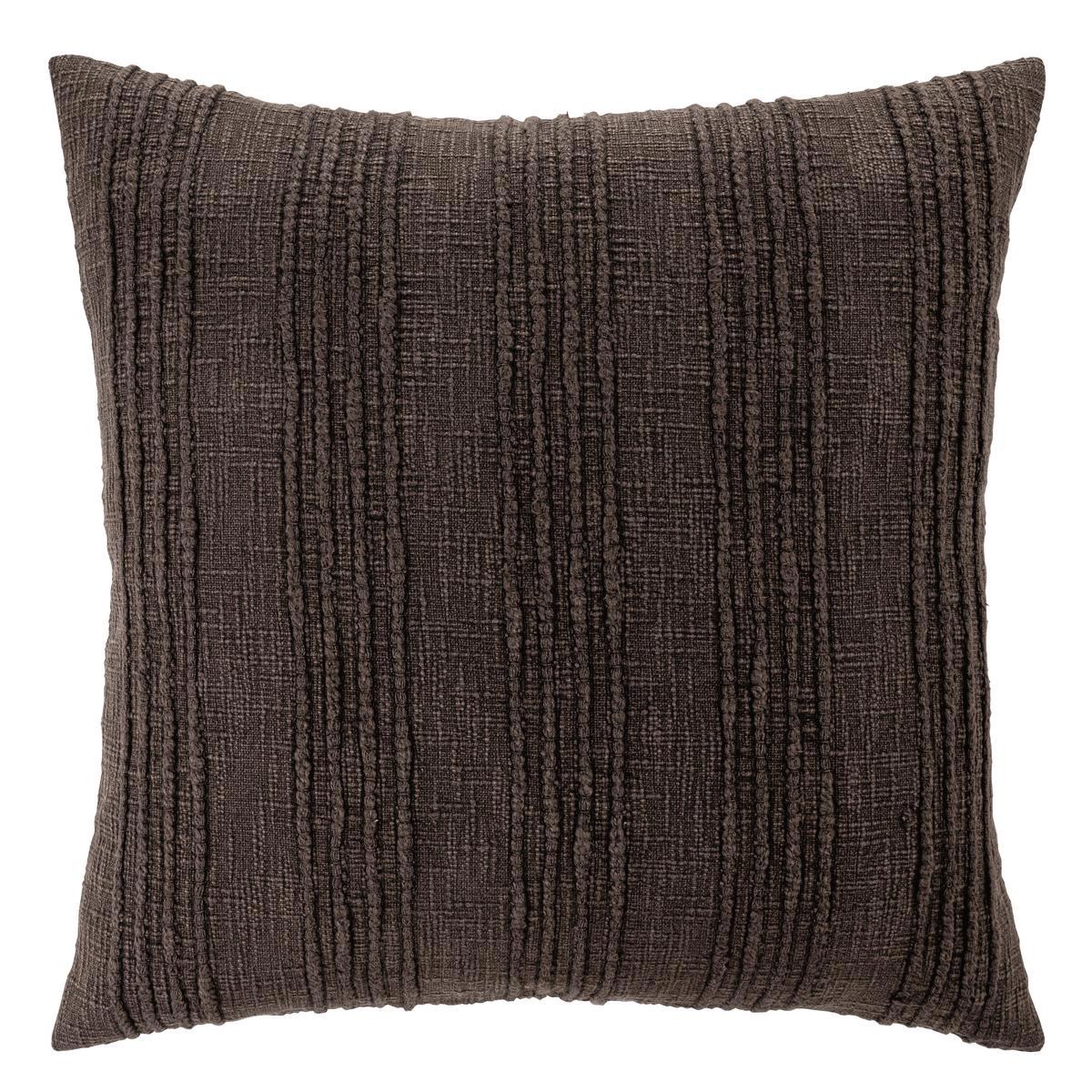 SLD Gratitude Pillow - Ganache Brown/ 22"x22"