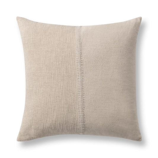 SR Nisha Pillow - Natural/Ivory/ 22"x22"