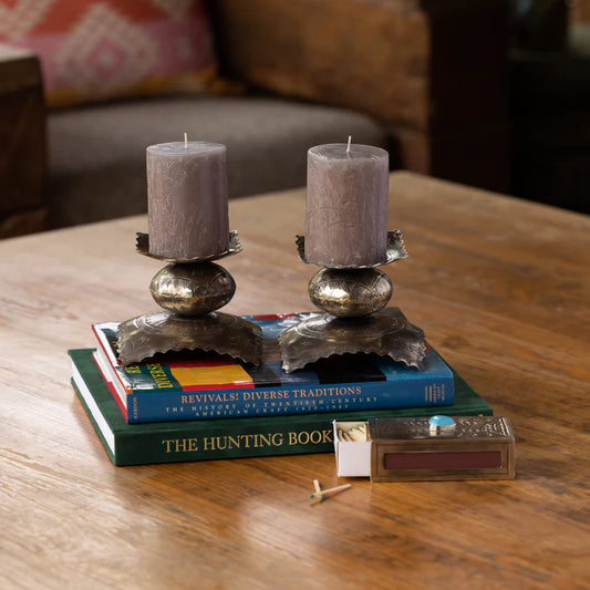 CANDLE HOLDERS-SHORT