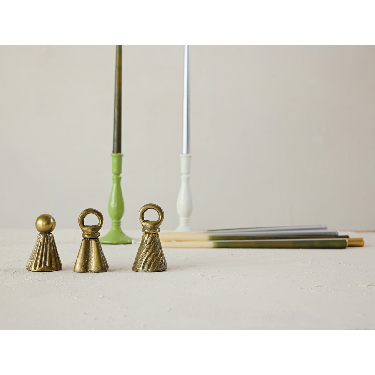 Cast Aluminum Bell Shaped Candle Snuffer