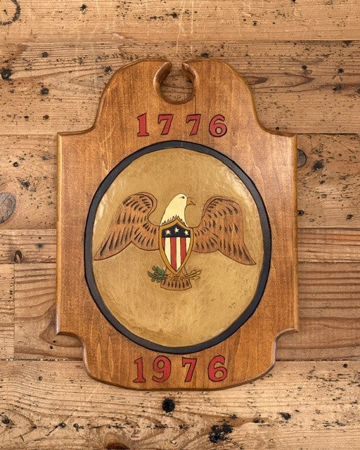 Eagle Wood Wall Plaque