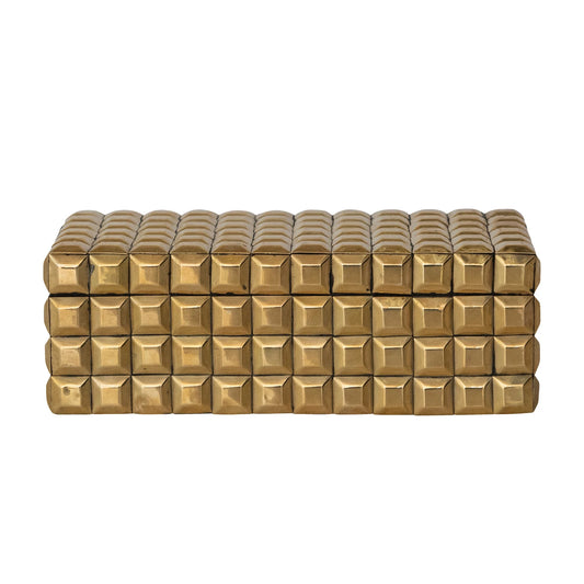 Brass Studded Box- Small
