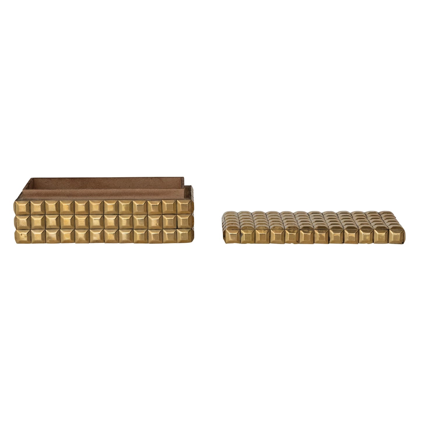 Brass Studded Box- Small