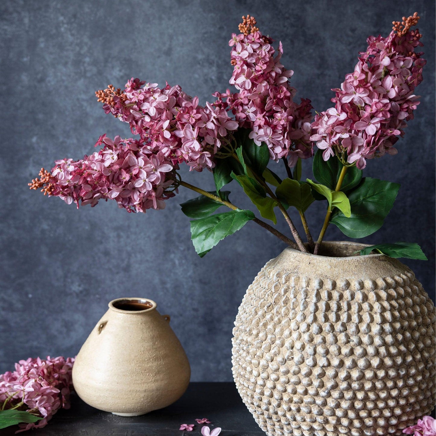 ARTIFICIAL CONE HYDRANGEA SUNSET