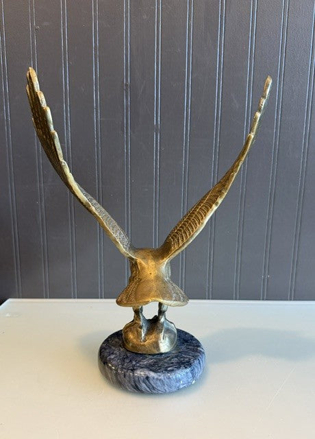 Brass Eagle on Stone Base