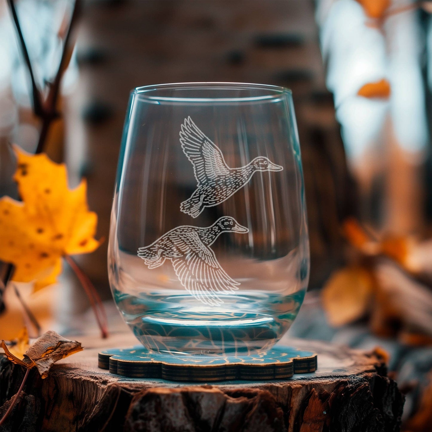 Flying Ducks Drinking Glasses
