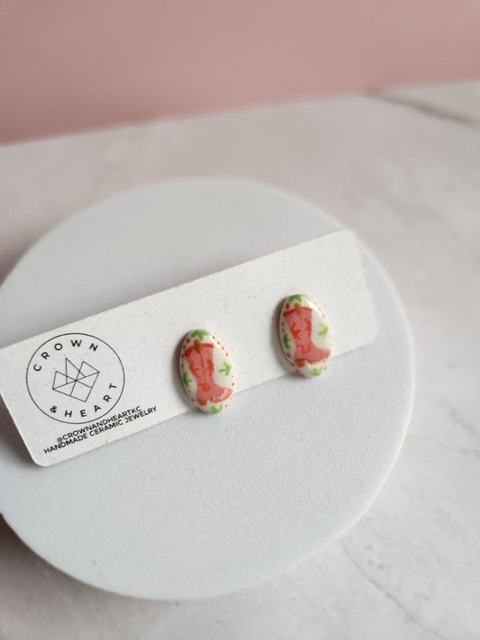 Cowboy boot oval studs