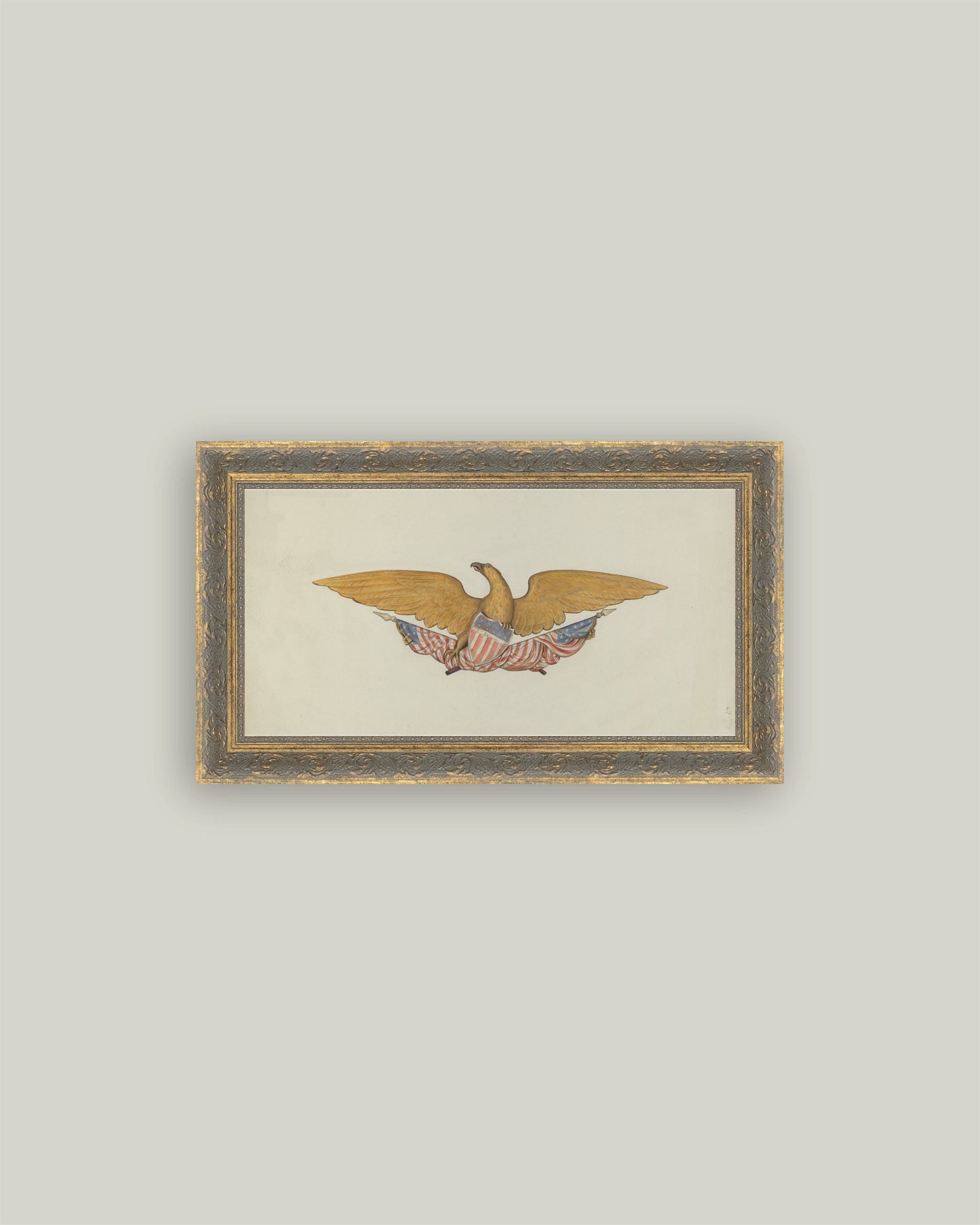 Federal Crest Framed Art