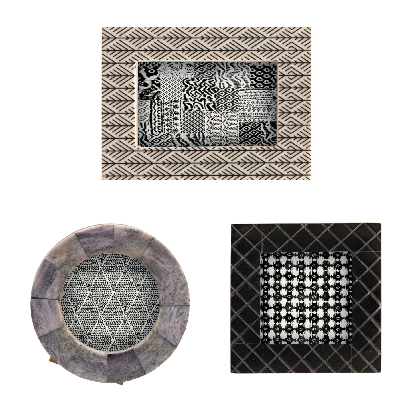 Patterned Photo Frame