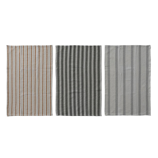 Woven Cotton Slub Tea Towel