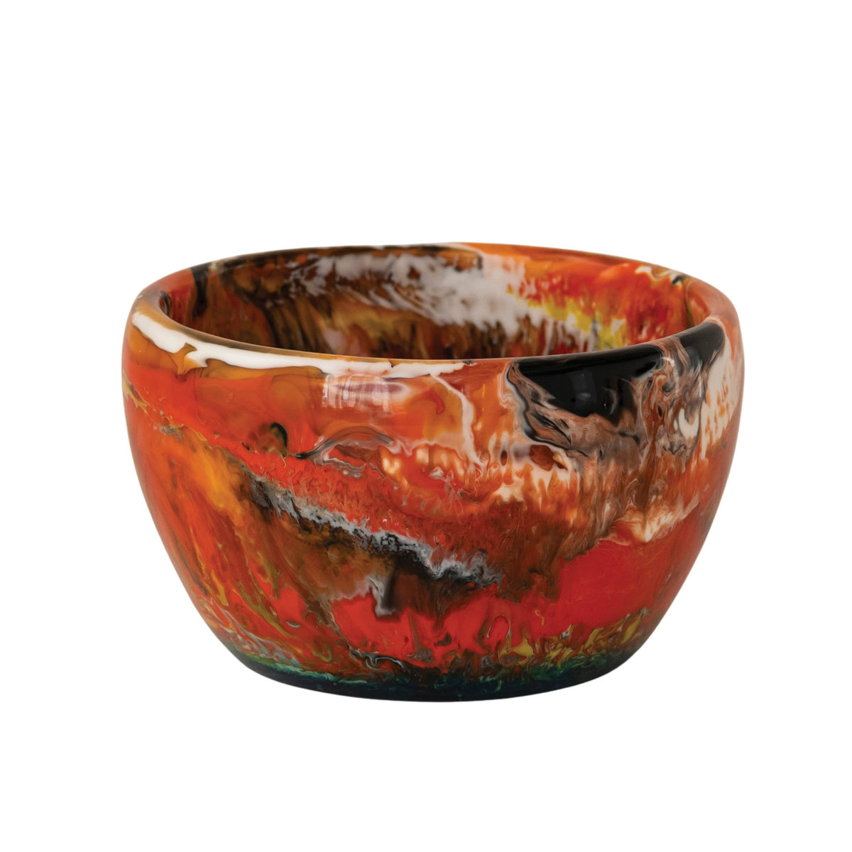 Marbled Resin Bowl