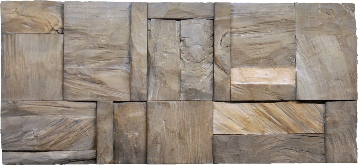 Rootwood Teak Wall Panel