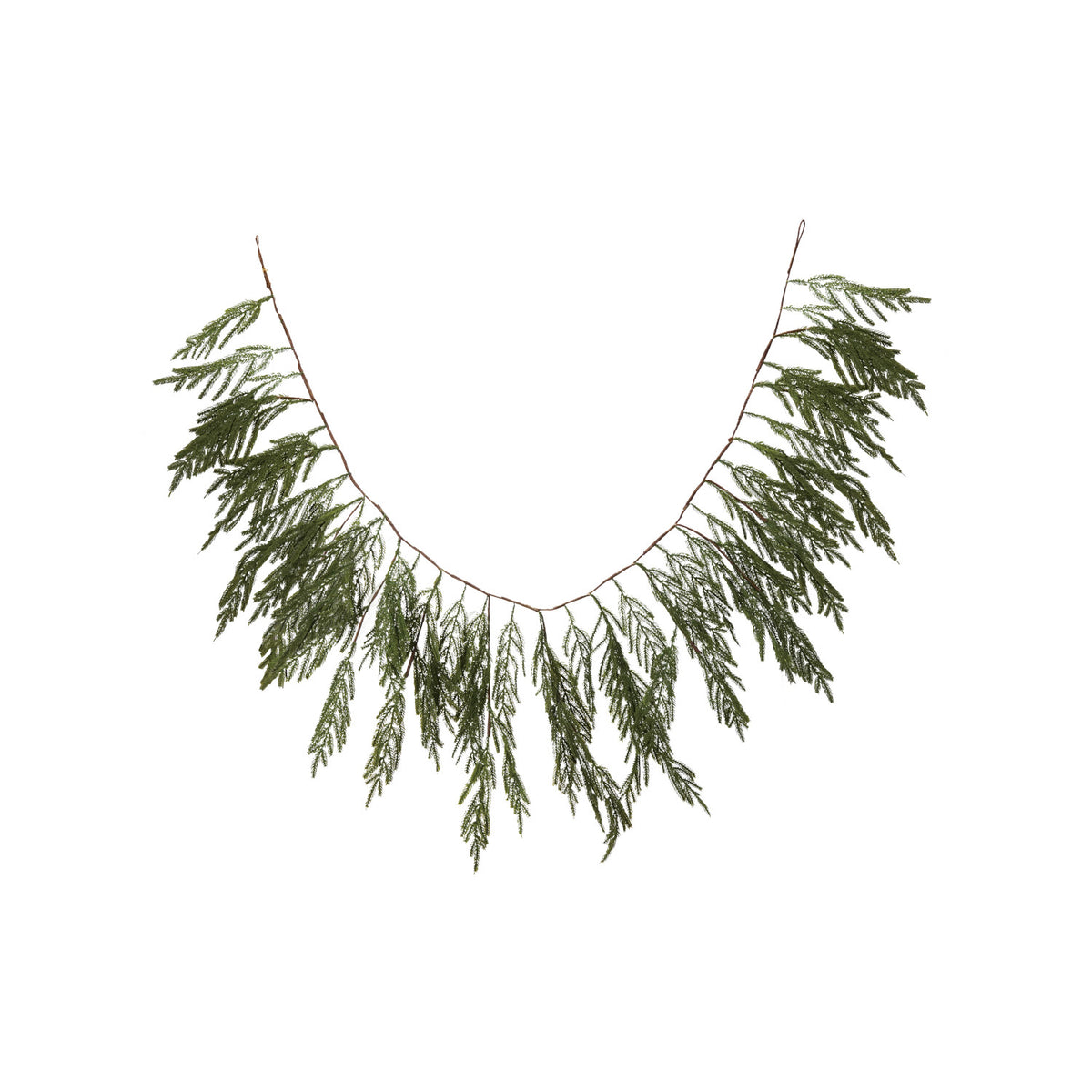 72"L x 20"H Faux Cypress Garland