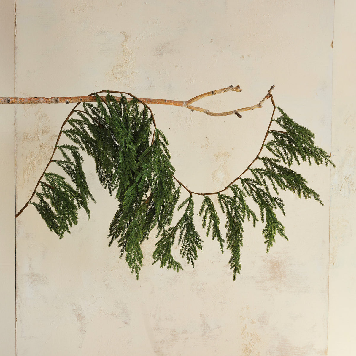 72"L x 20"H Faux Cypress Garland