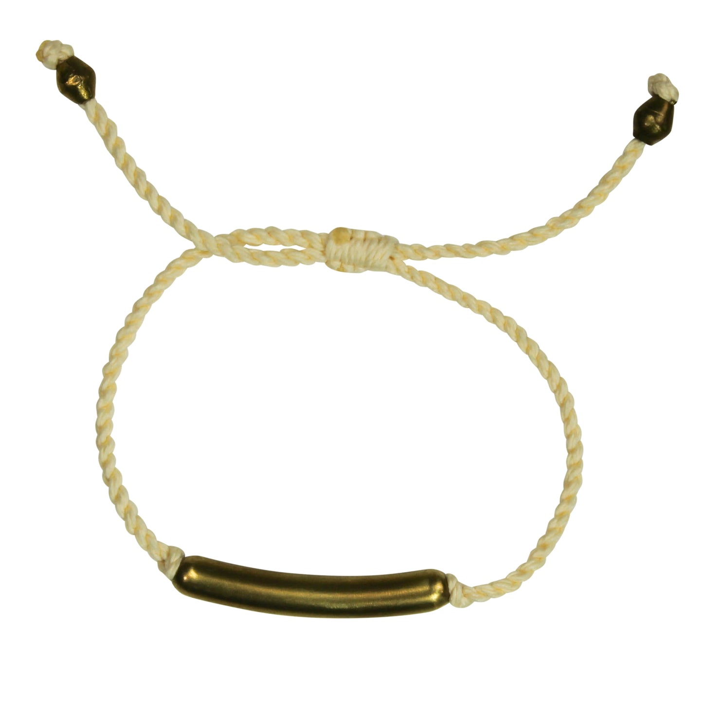 Nico Thread Bracelet - Brass