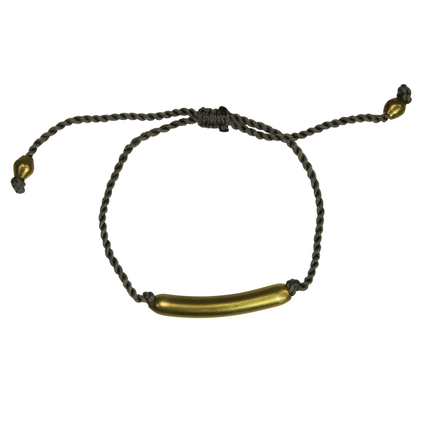 Nico Thread Bracelet - Brass