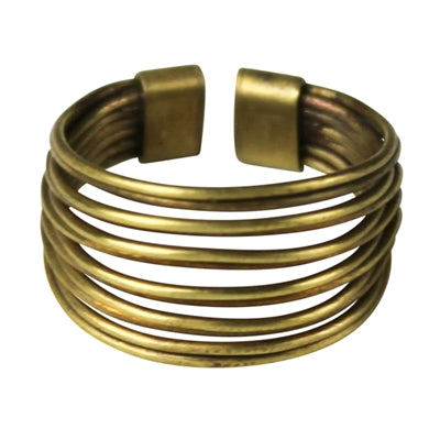 Nara Wire Ring Brass