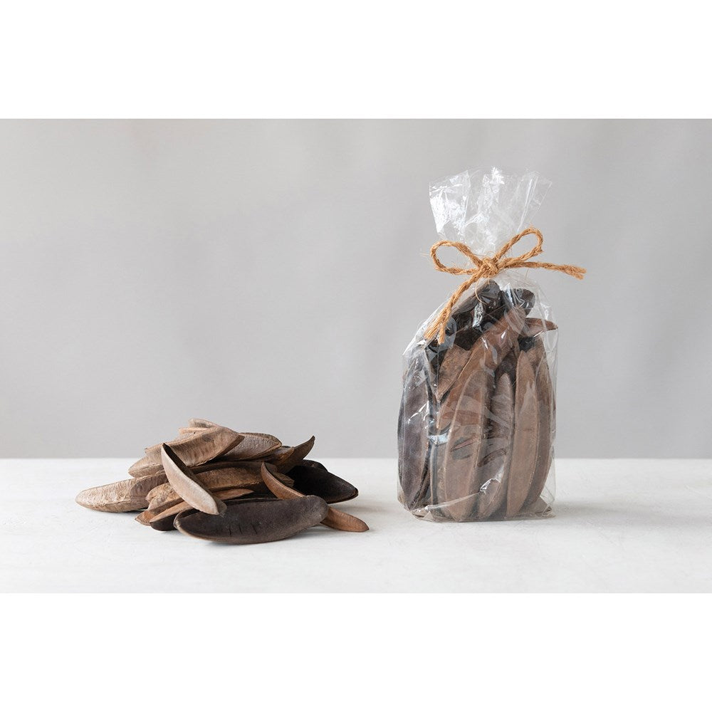 This bag of 4"L Dried Natural Mulanje Cypress Fruit is perfect to add to any décor for that natural boho feel. Add to the top of any planting or in a clear vase. Each bag contains approximately 80 pieces.