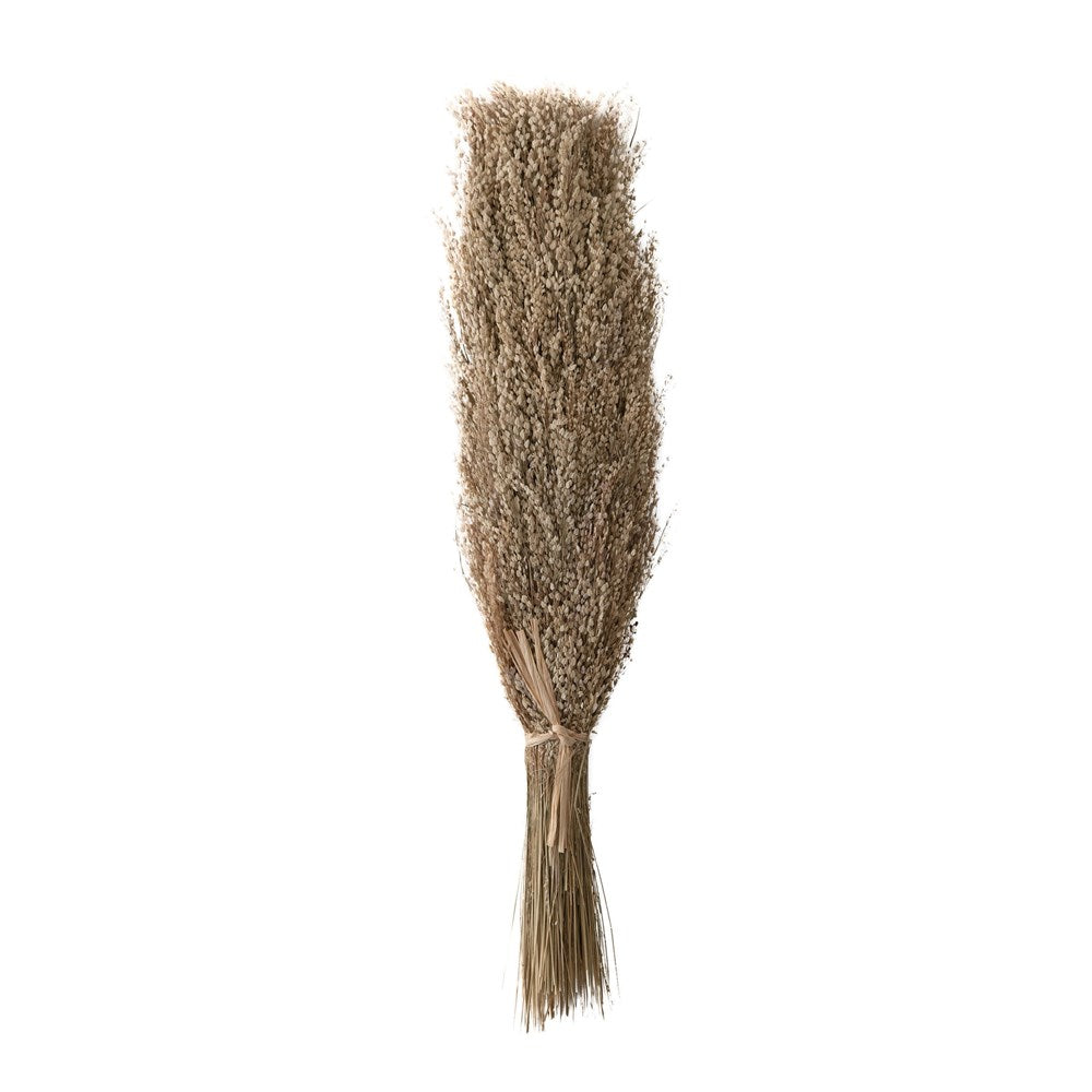 This 19-3/4"H Dried Natural Star Grass Bunch is full, earthy, and perfect for any room in need of a lot of texture. Add to your best pottery.